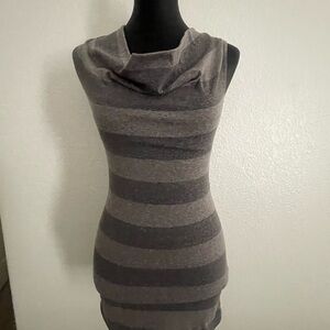 Urban Outfitters Gray Striped Dress